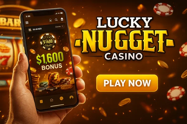 Lucky Nugget Casino Bonuses: Promo Codes & Offers (NZ 2026)